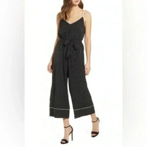 NWT Nordstrom Leith Polka‎ Dot Jumpsuit